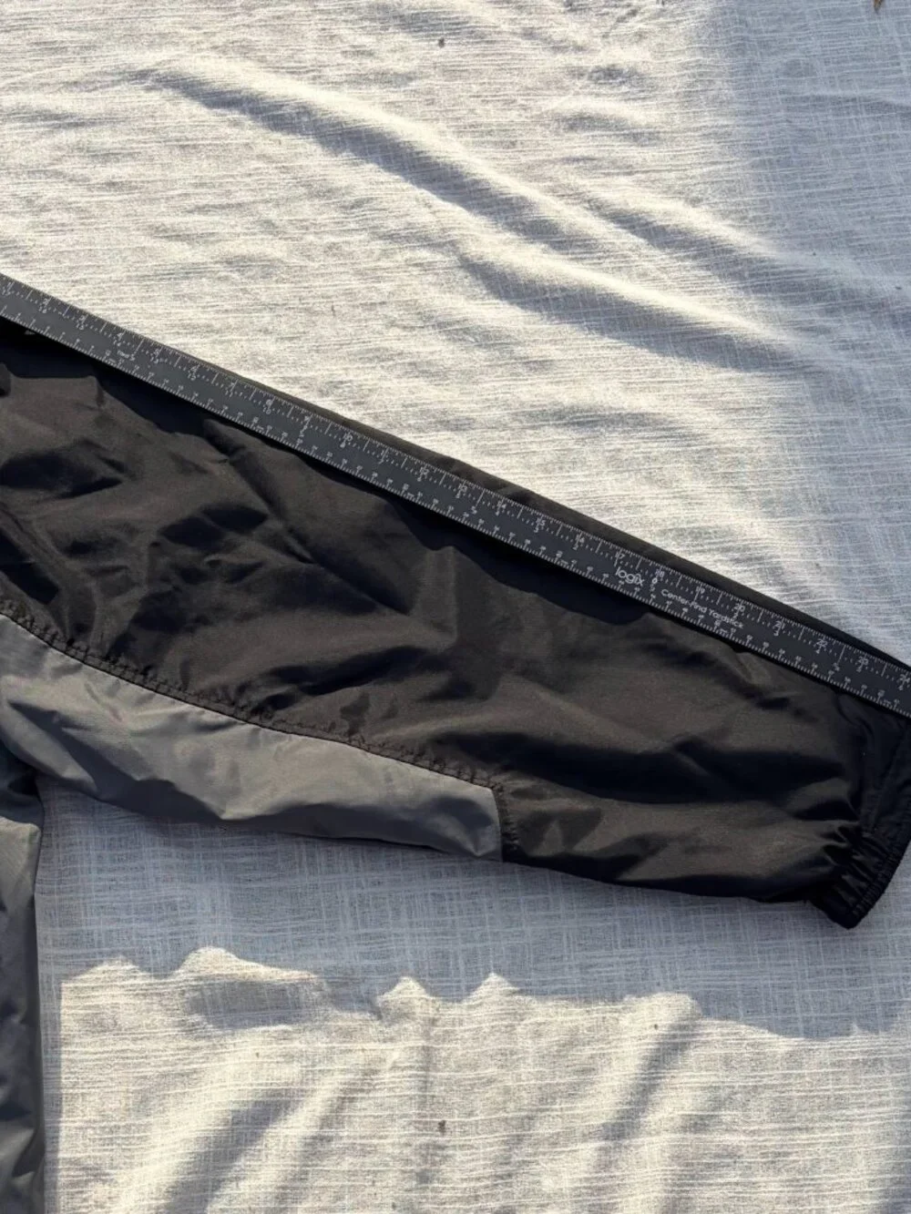 Vintage Nike Reversible Jacket Black/Grey Shell & Black Fleece, Size XL